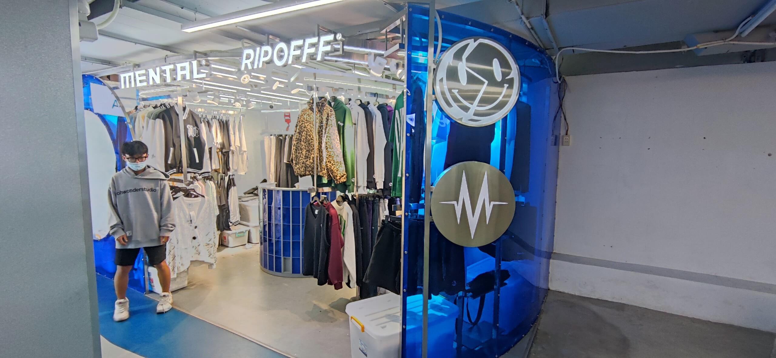 Thi Công Shop Thời Trang Mental Ripoff