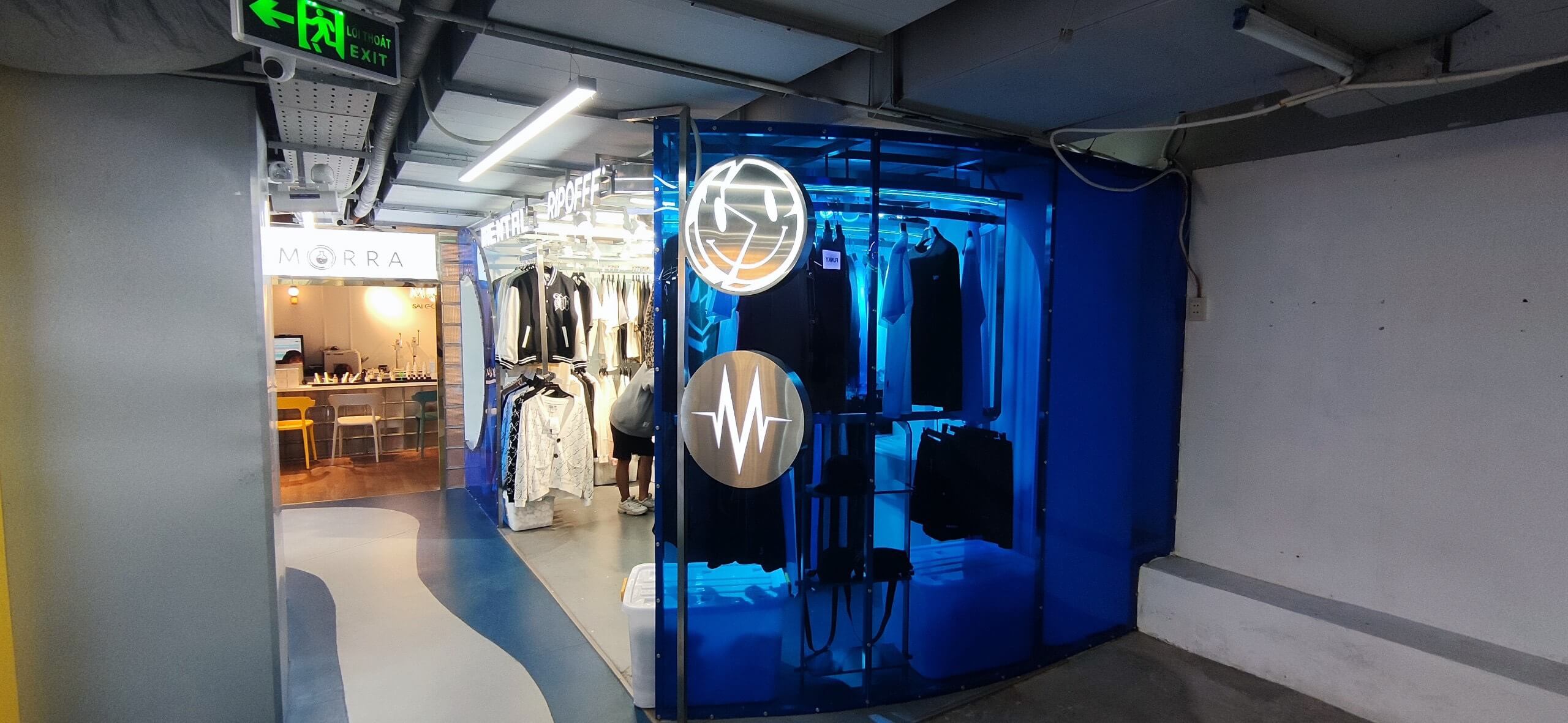 Thi Công Shop Thời Trang Mental Ripoff