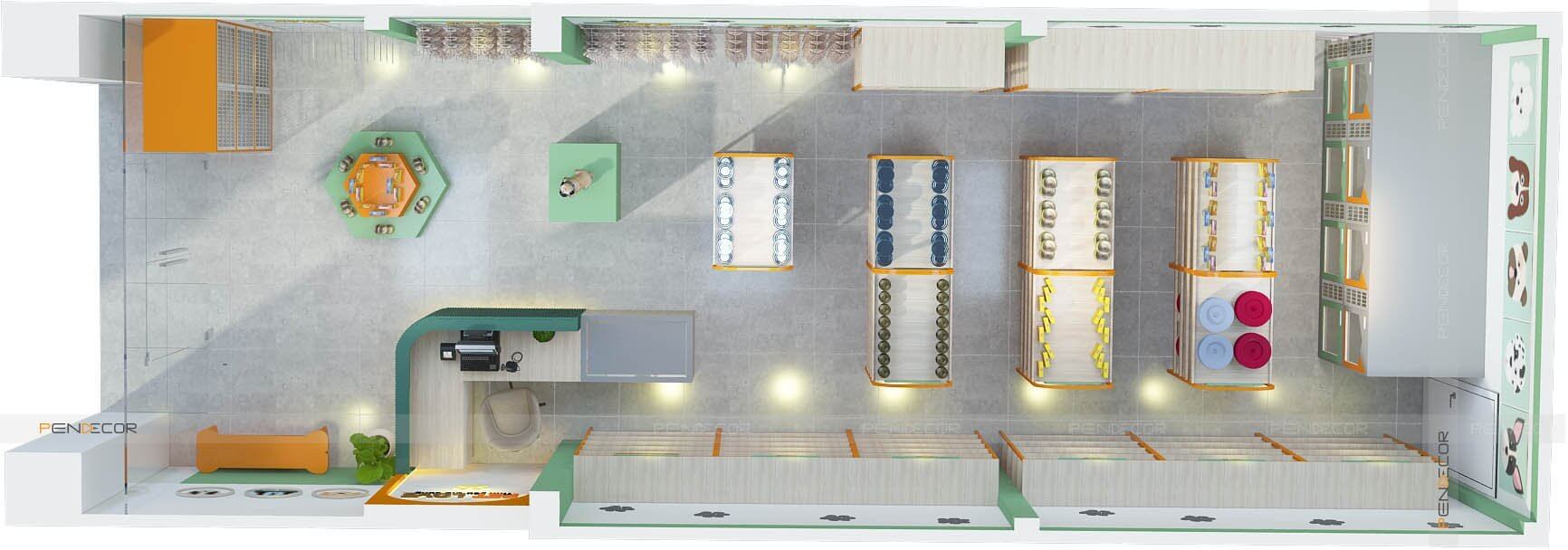 Thiết Kế Shop Pet Love