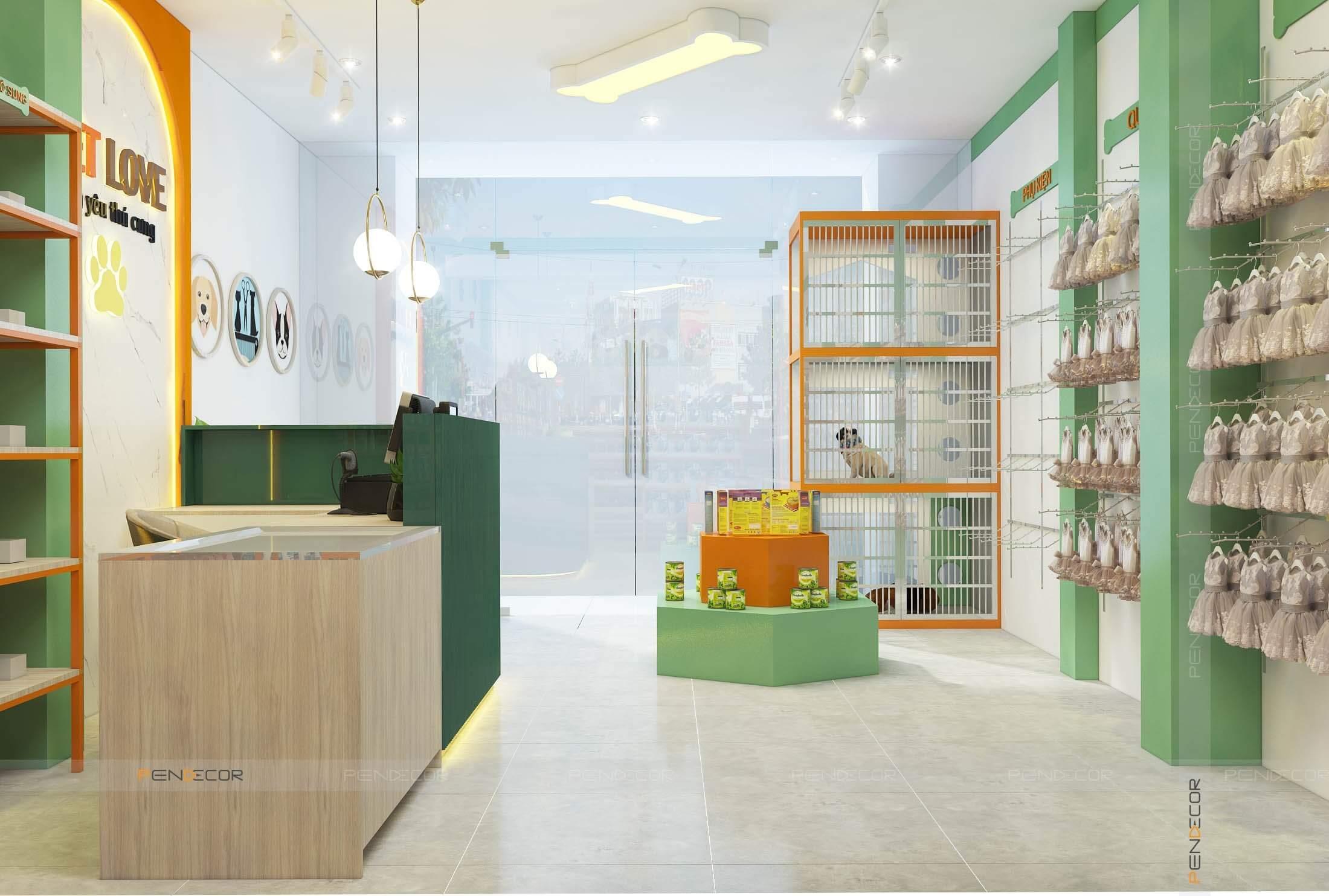 Thiết Kế Shop Pet Love