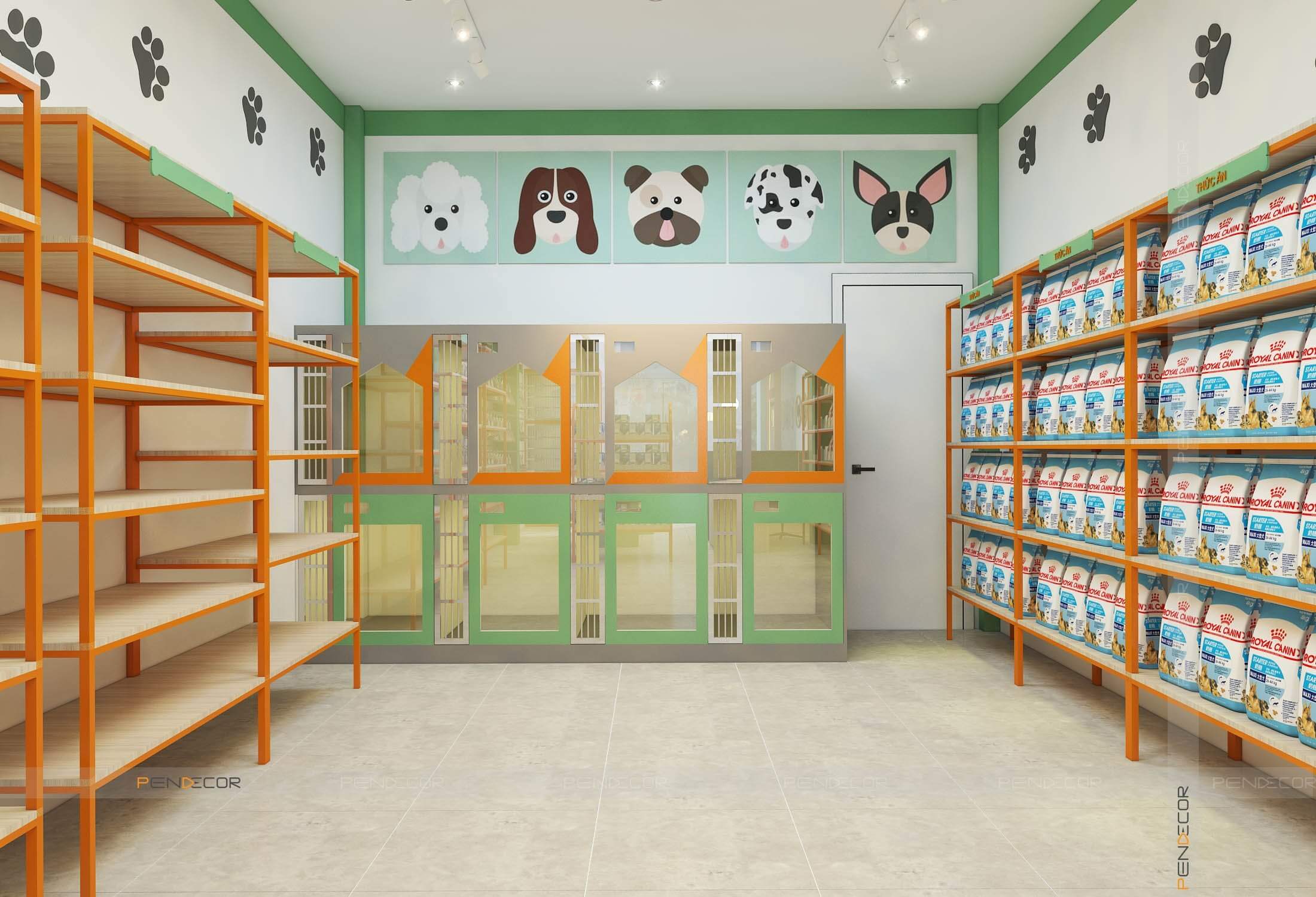 Thiết Kế Shop Pet Love