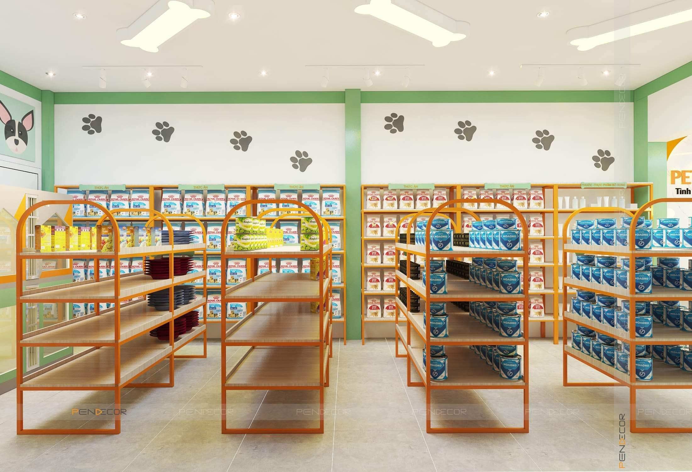 Thiết Kế Shop Pet Love