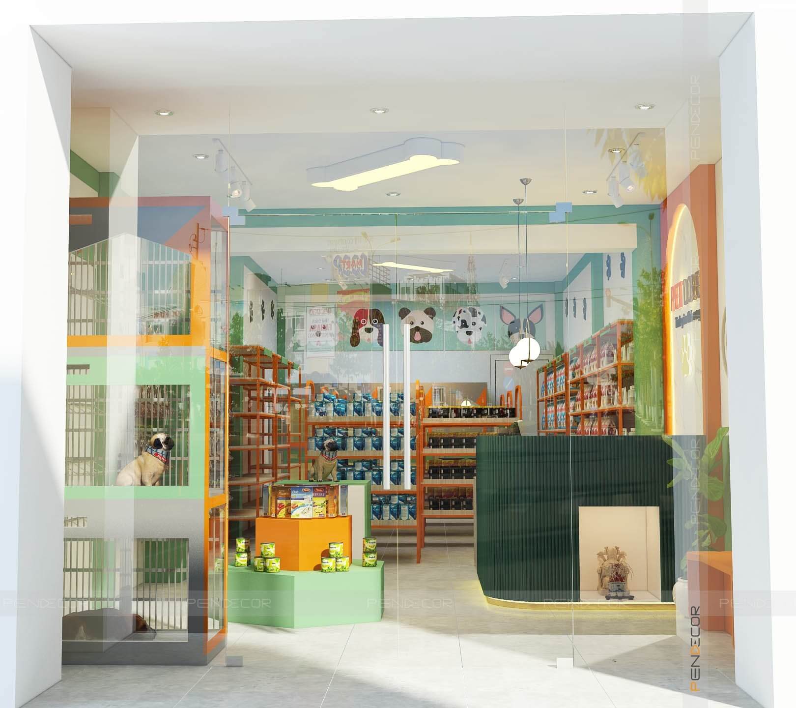 Thiết Kế Shop Pet Love