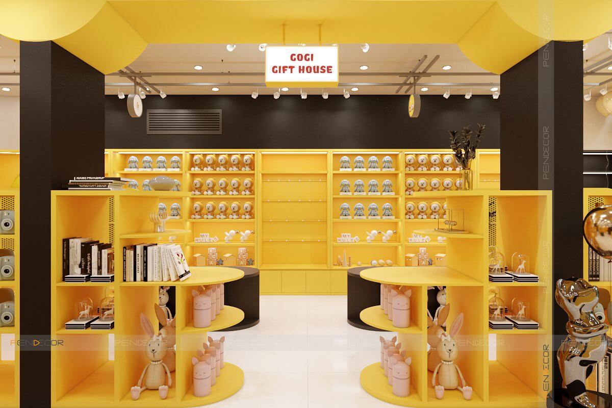 Thiết Kế Shop Phụ Kiện Gogi Gift House
