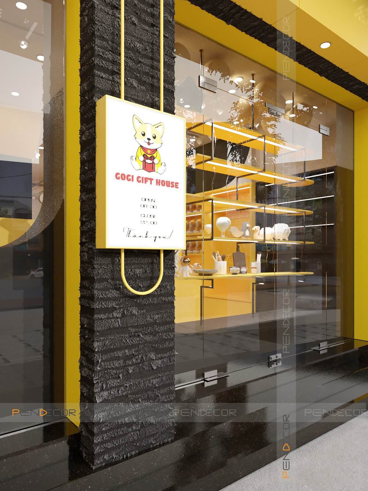 Thiết Kế Shop Phụ Kiện Gogi Gift House