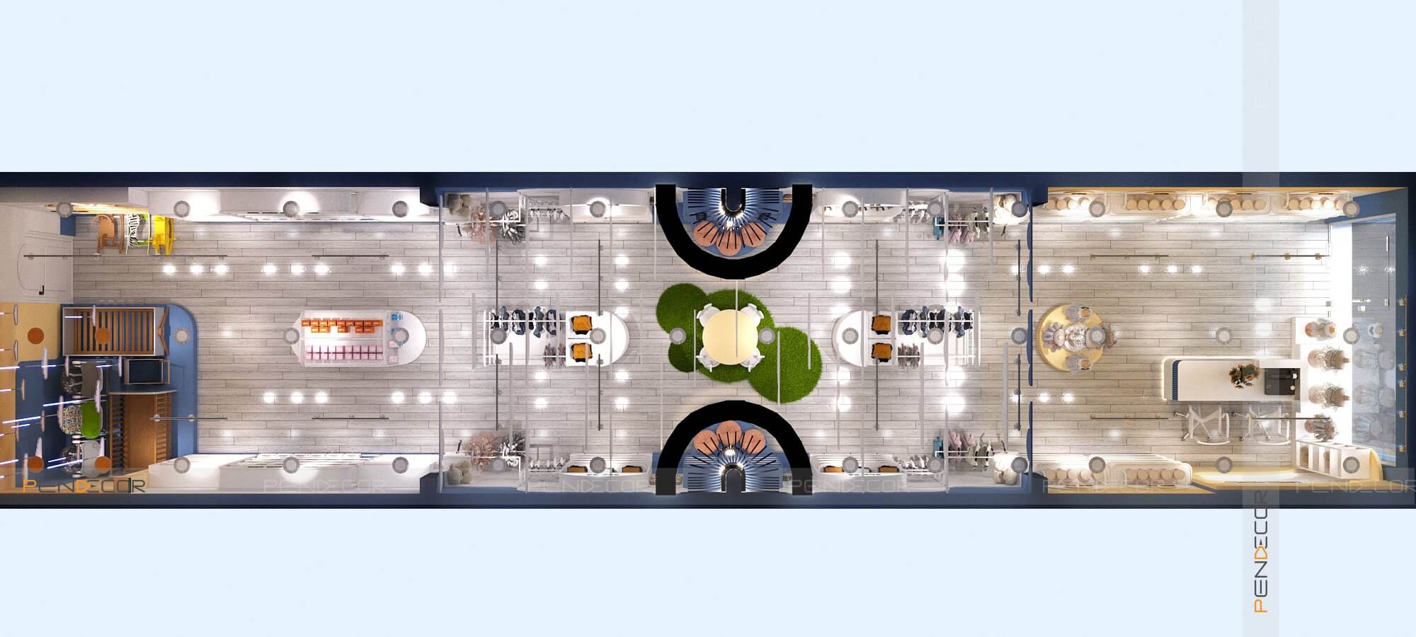 Thiết Kế Shop Thời Trang Trẻ Em Hat Kid