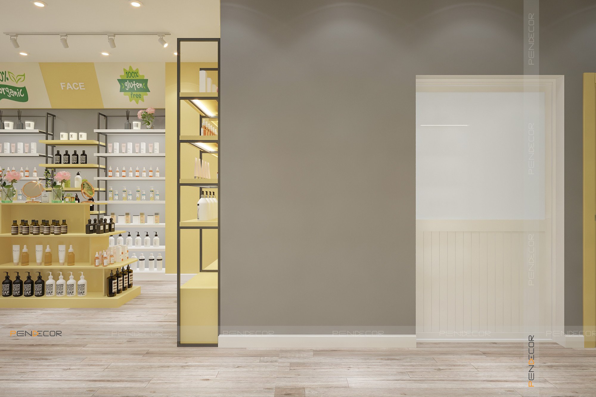 Thiết Kế Siêu Thị Mini Hino House