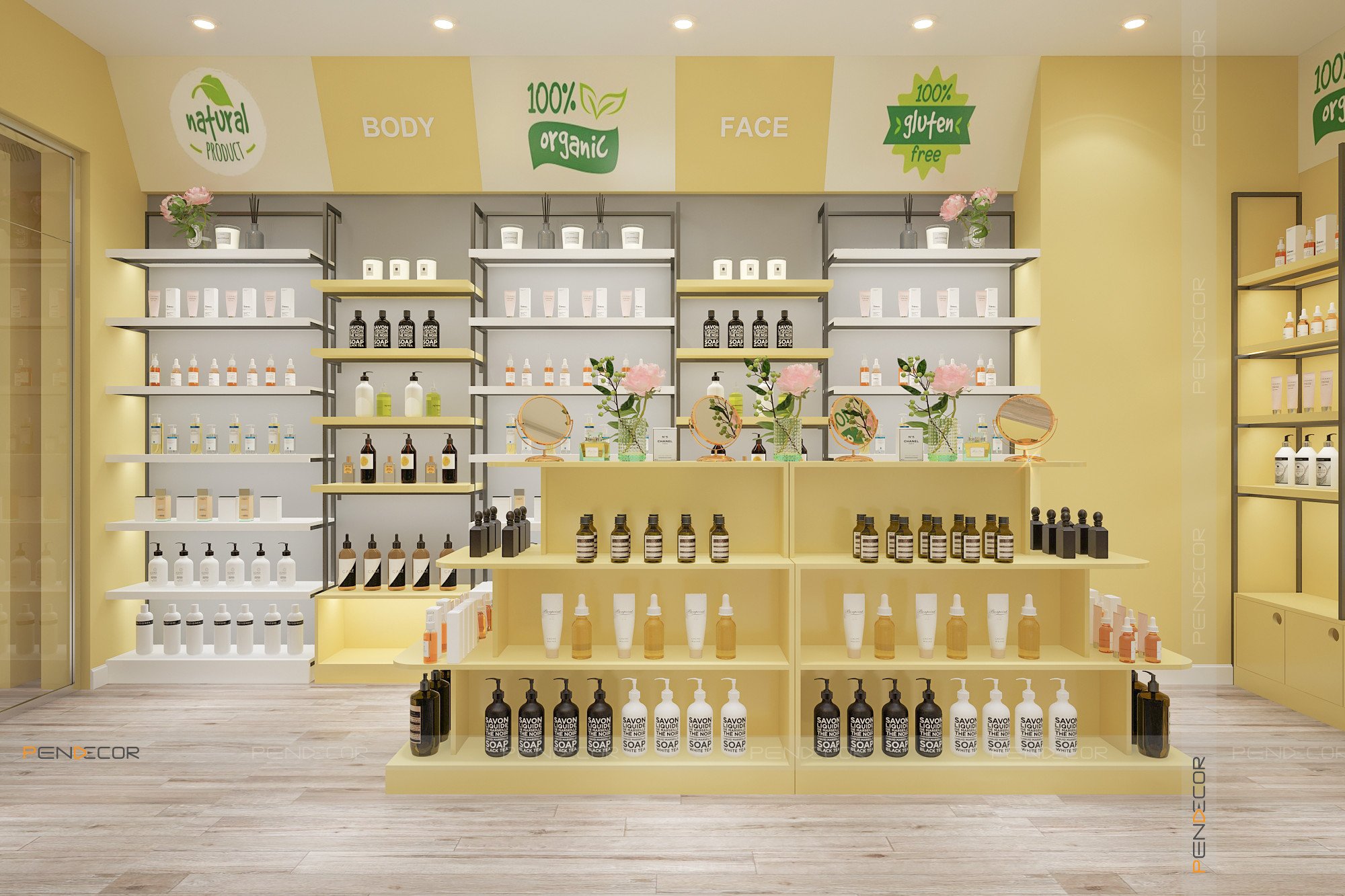 Thiết Kế Siêu Thị Mini Hino House