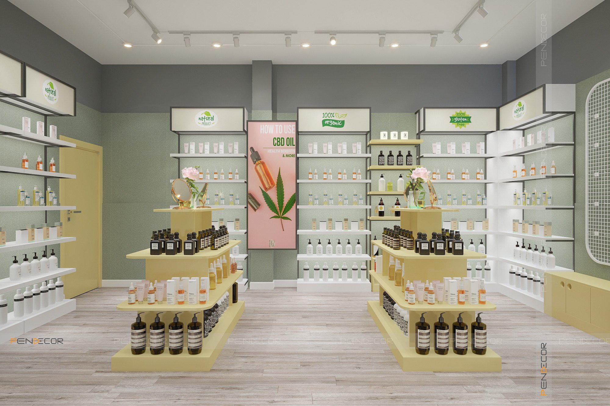 Thiết Kế Siêu Thị Mini Hino House