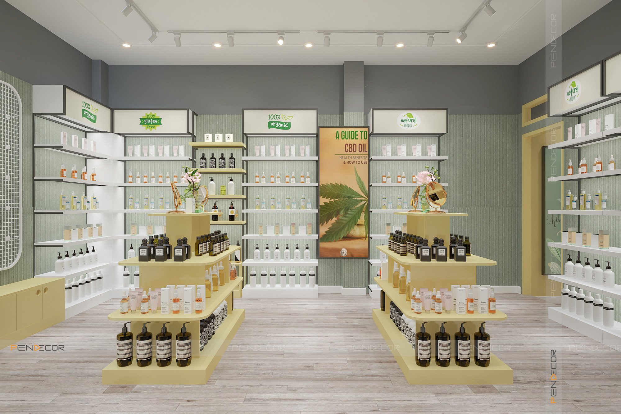 Thiết Kế Siêu Thị Mini Hino House