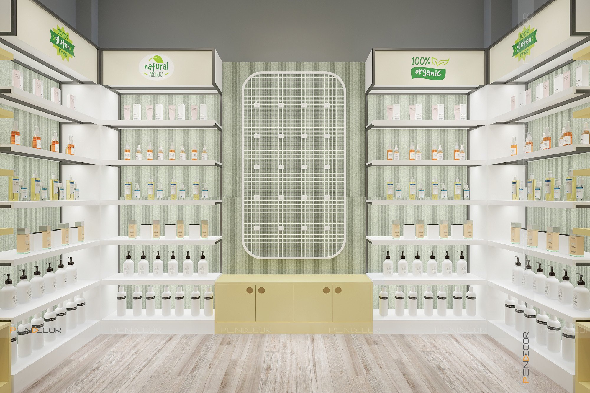 Thiết Kế Siêu Thị Mini Hino House