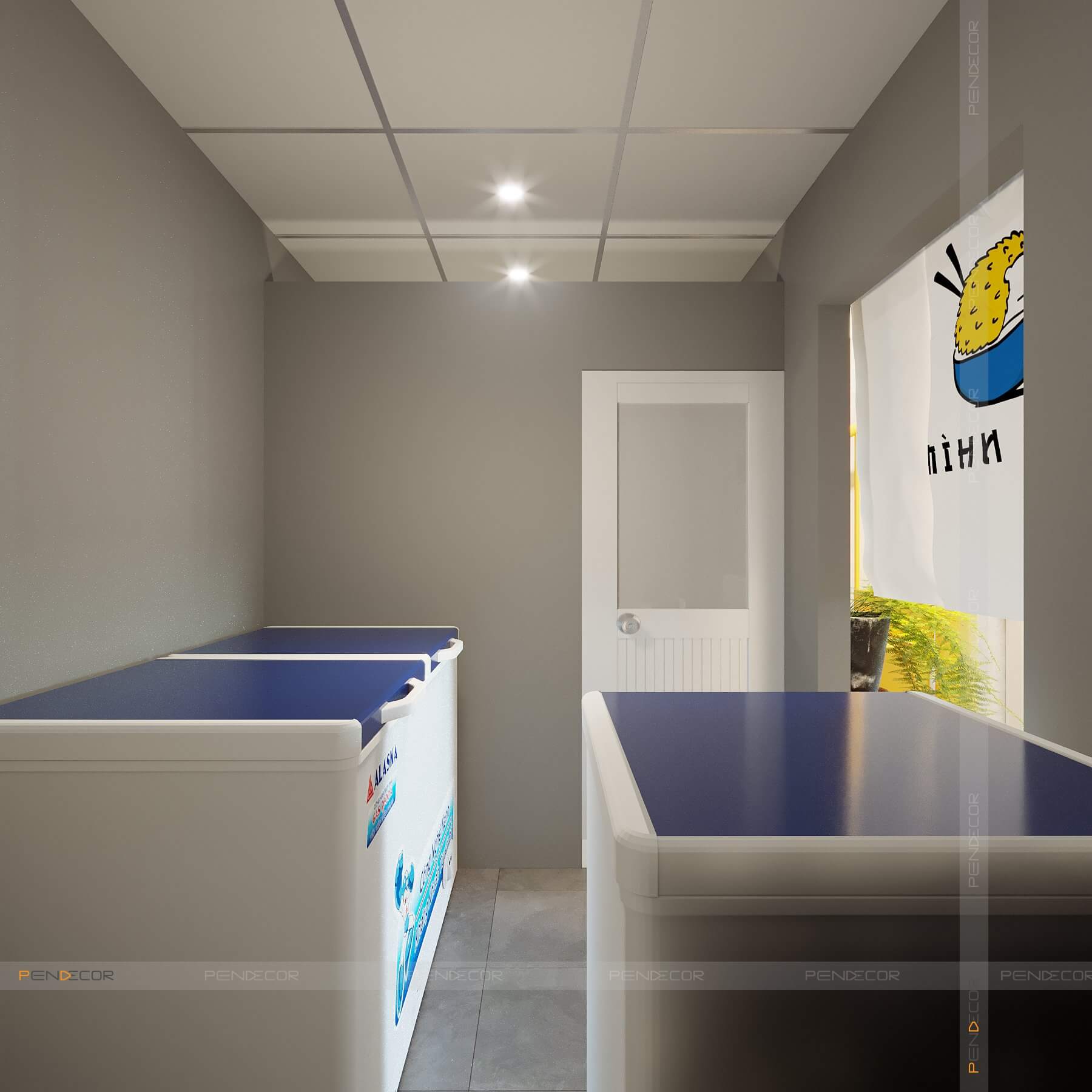 Thiết Kế Tiệm Xôi Nhím