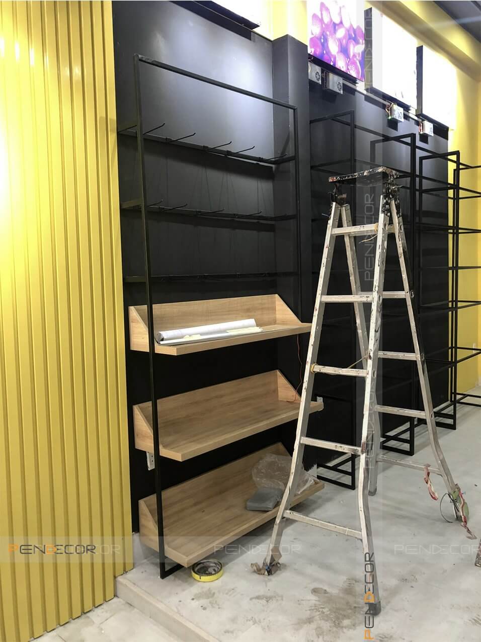 Thi Công Shop Thực Phẩm Shinrai Foods