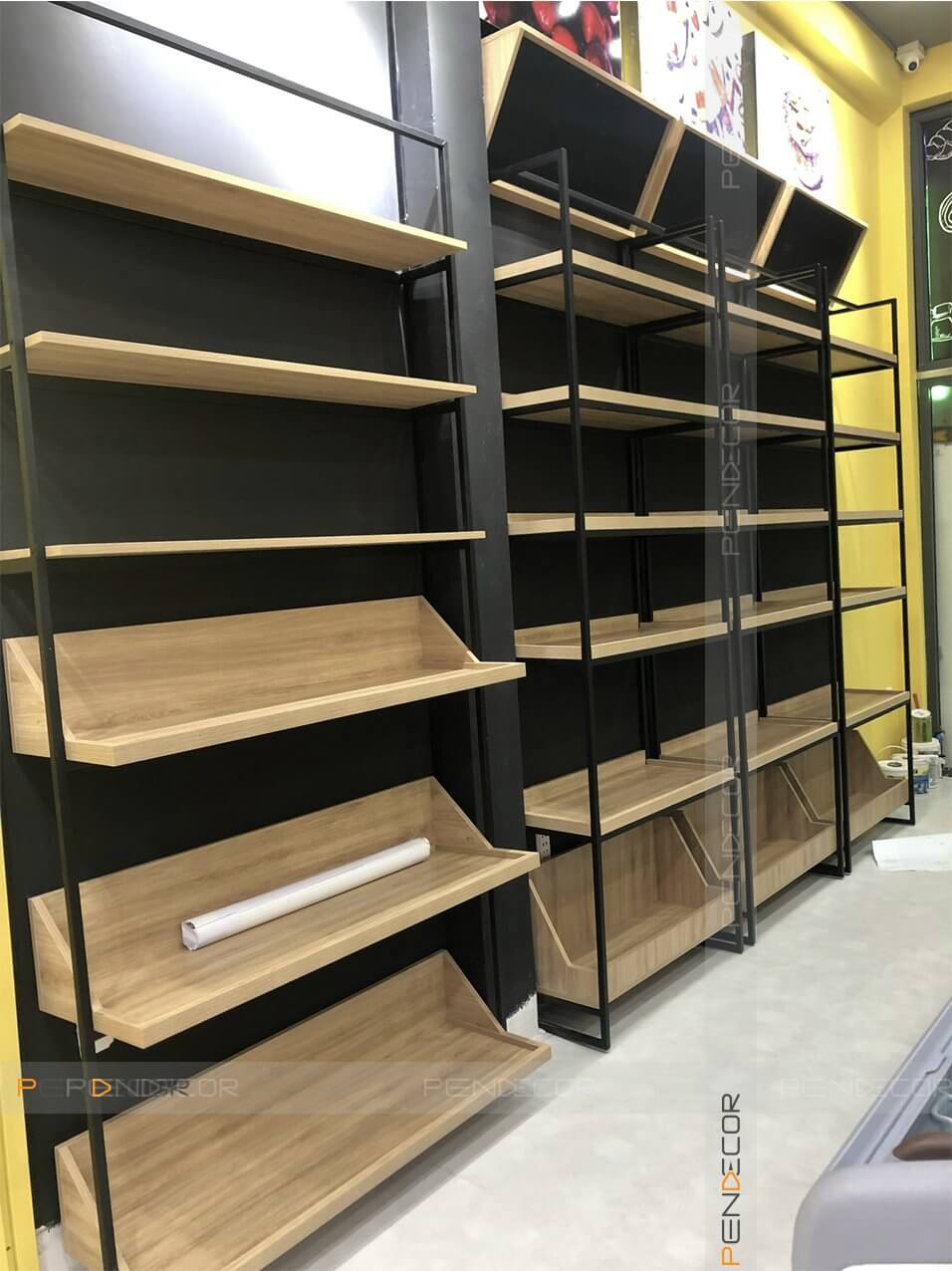 Thi Công Shop Thực Phẩm Shinrai Foods