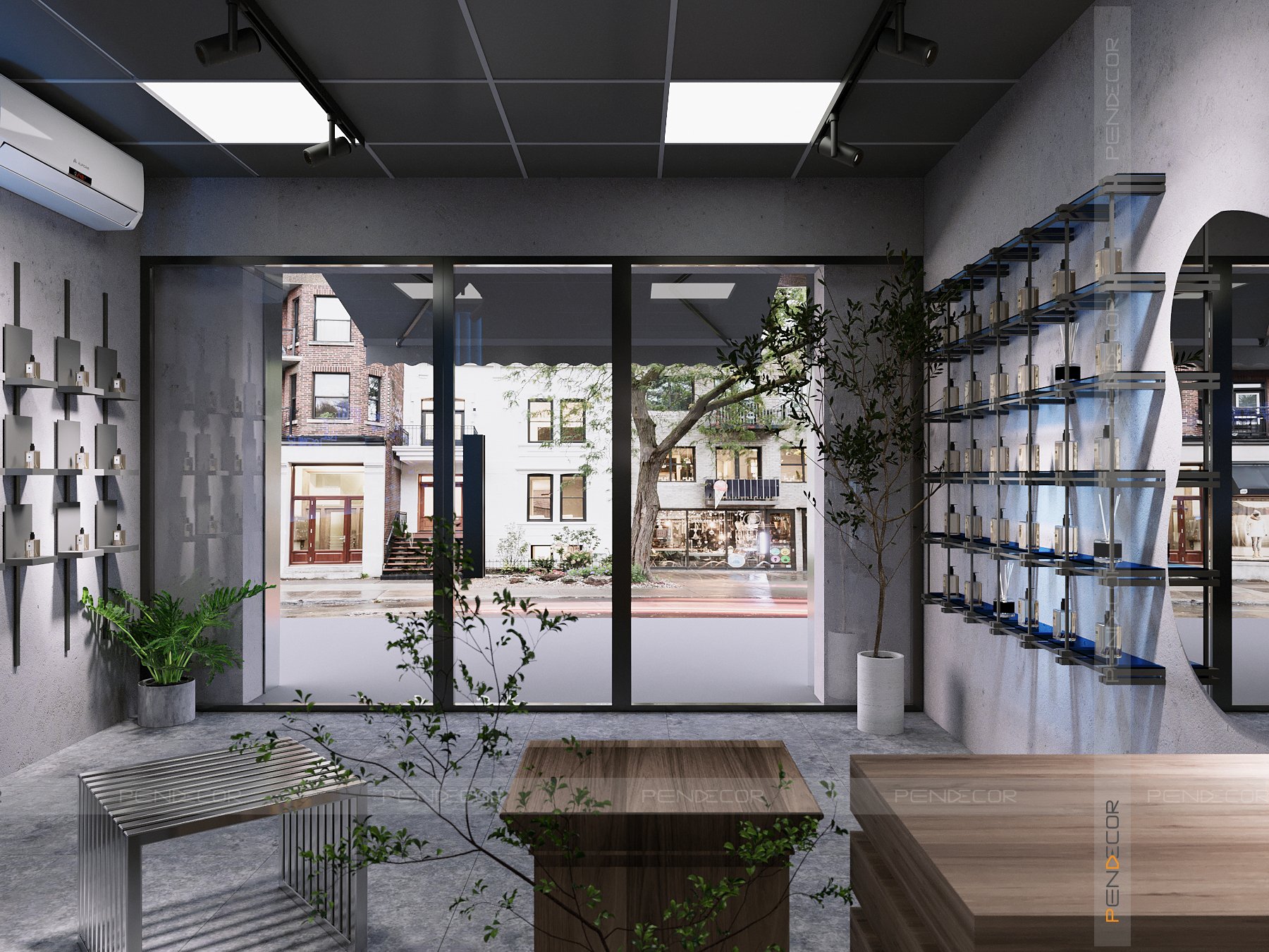 Thiết Kế Shop Nước Hoa Bao's