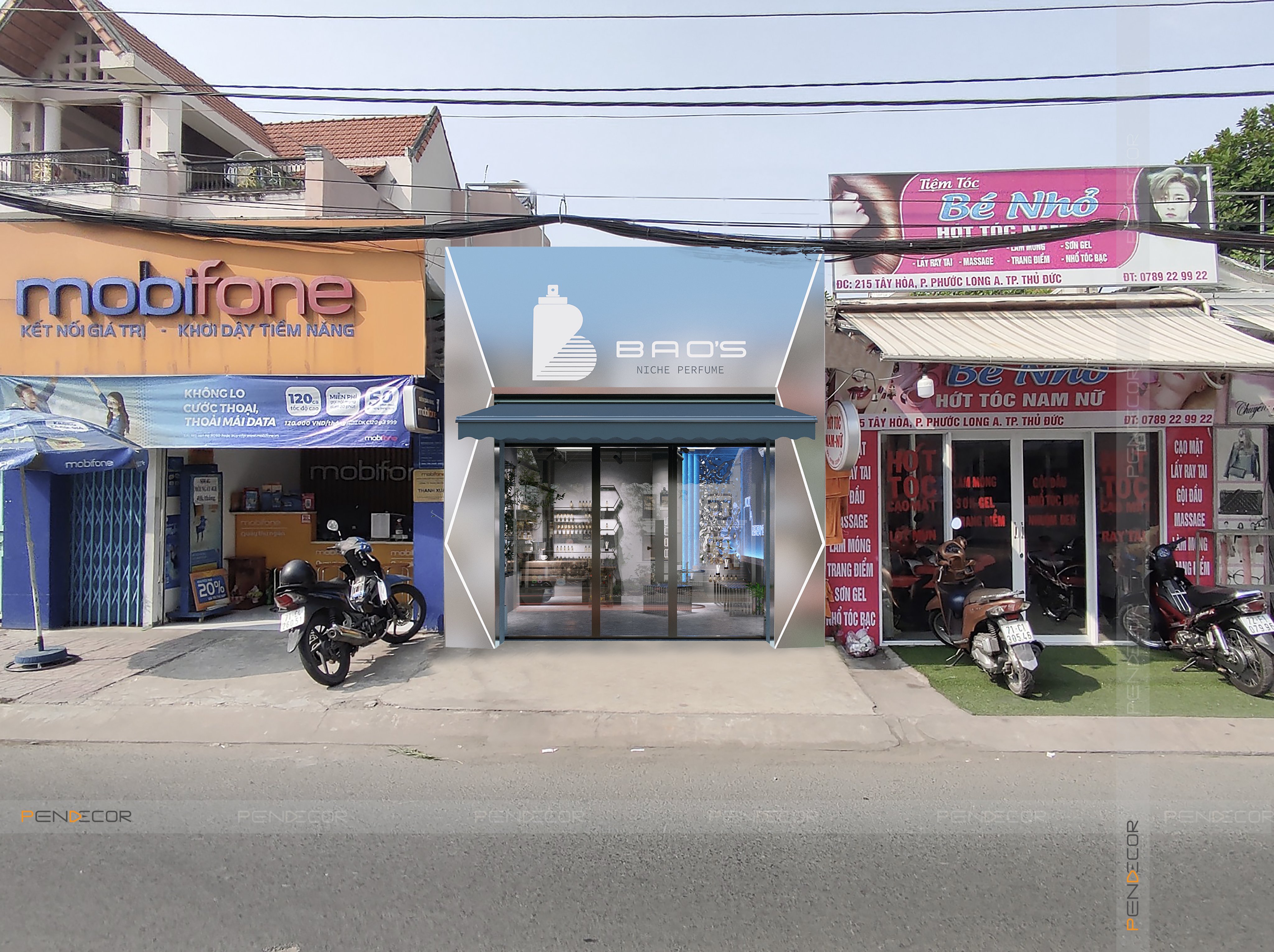 Thiết Kế Shop Nước Hoa Bao's