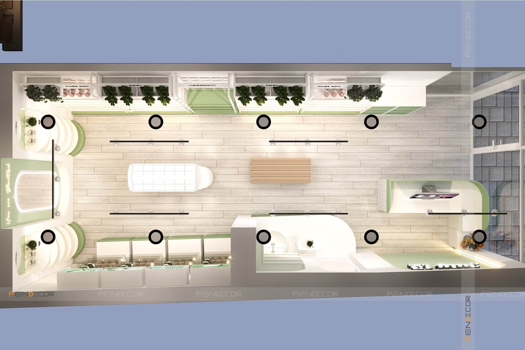 Thiết Kế Shop Mỹ Phẩm Judy 13