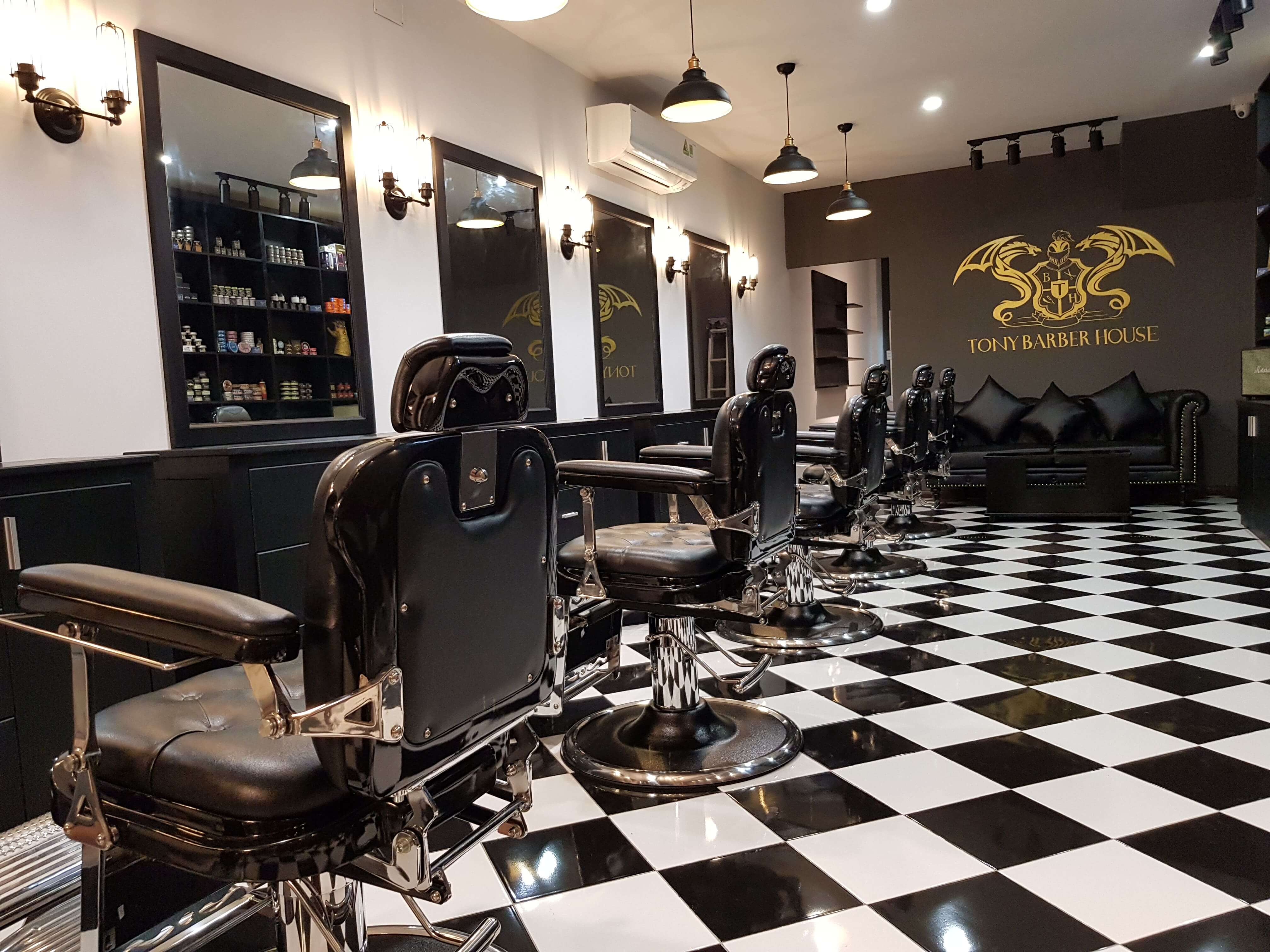 Top 55+ thiết kế cửa hàng cắt tóc, barber shop độc lạ, hút khách nhất 2023  | Pendecor