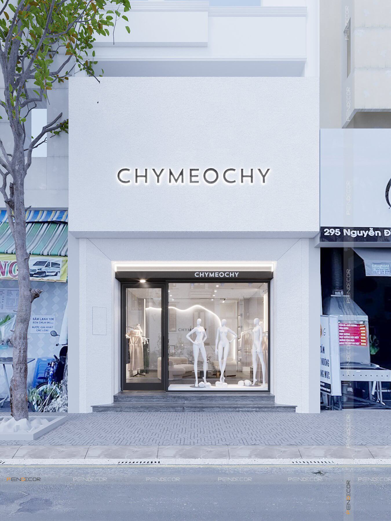 Thiết kế Shop Thời Trang Nữ Chymeochy