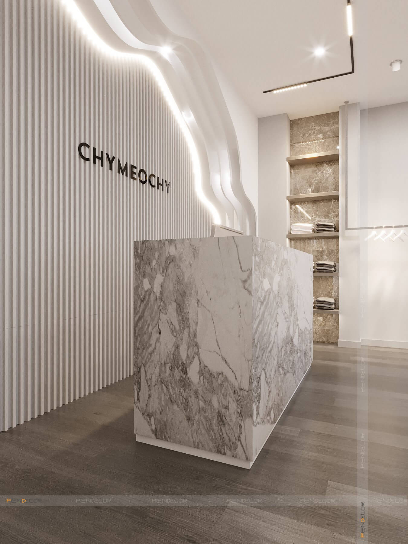 Thiết kế Shop Thời Trang Nữ Chymeochy