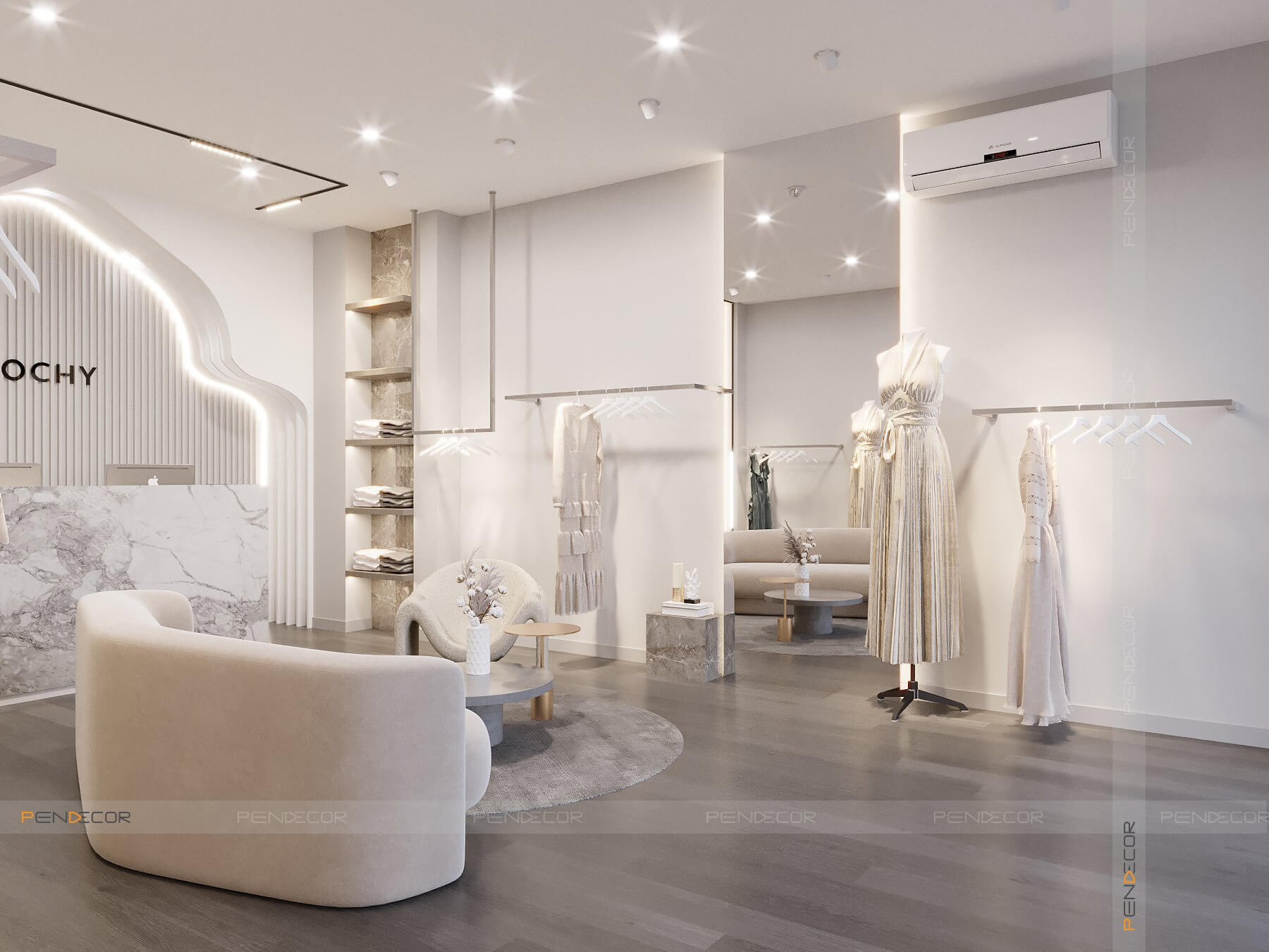 Thiết kế Shop Thời Trang Nữ Chymeochy