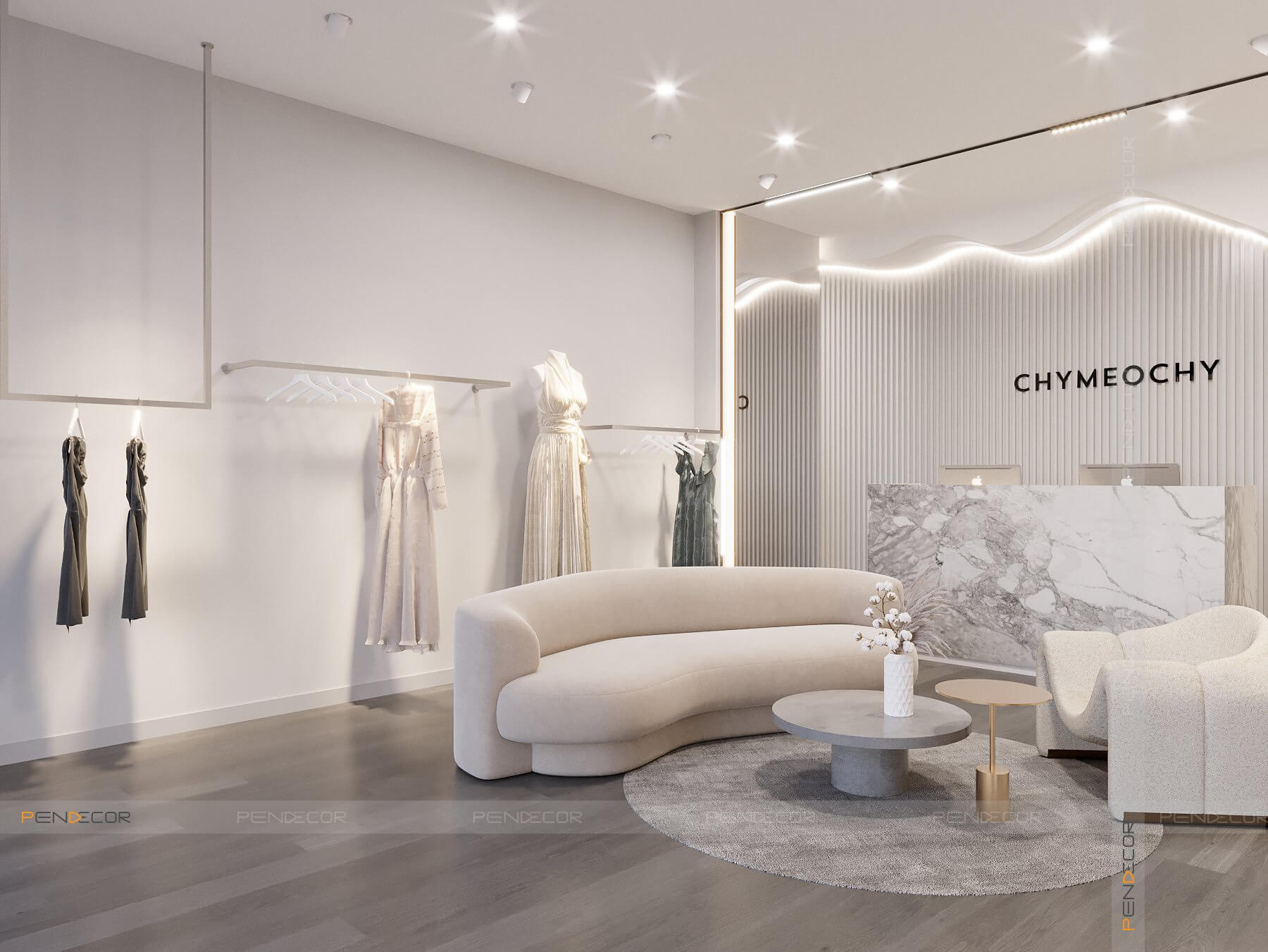 Thiết kế Shop Thời Trang Nữ Chymeochy