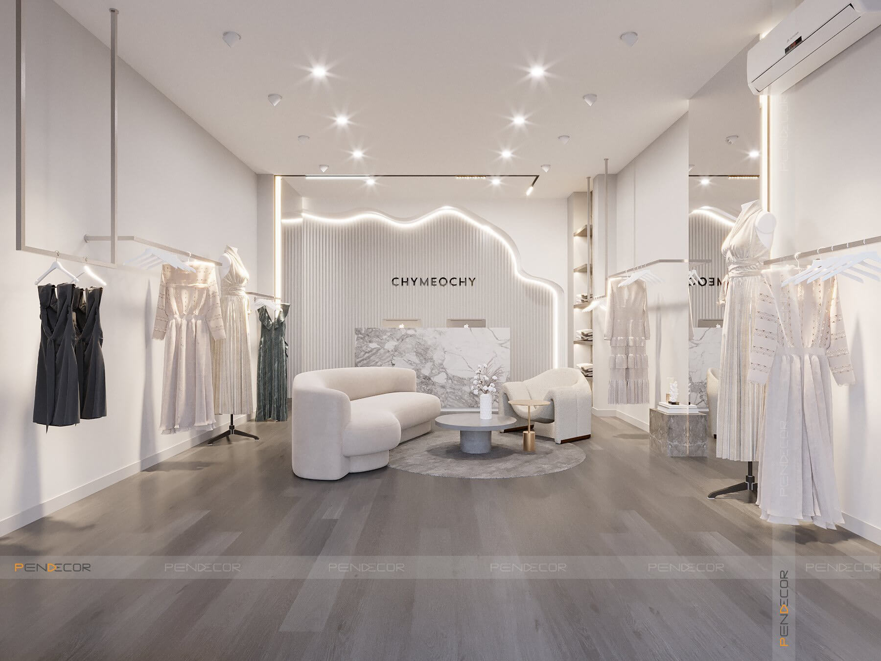 Thiết kế Shop Thời Trang Nữ Chymeochy