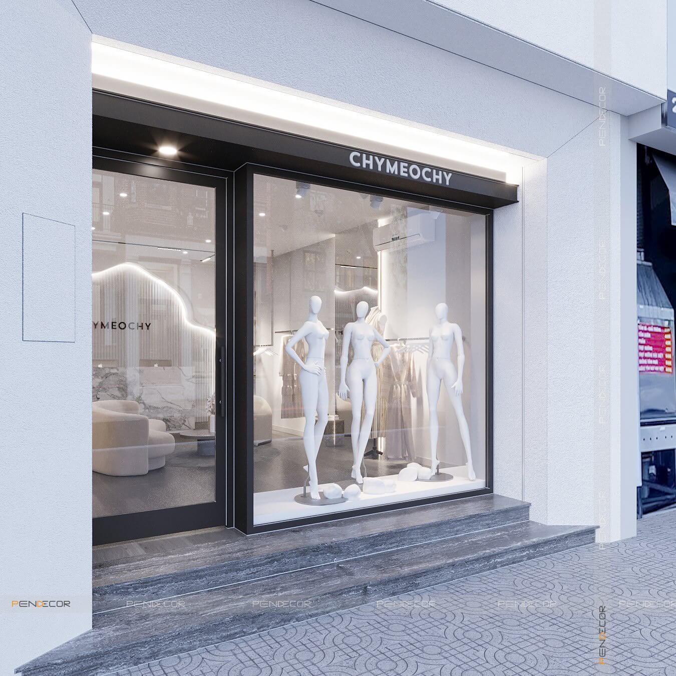 Thiết kế Shop Thời Trang Nữ Chymeochy