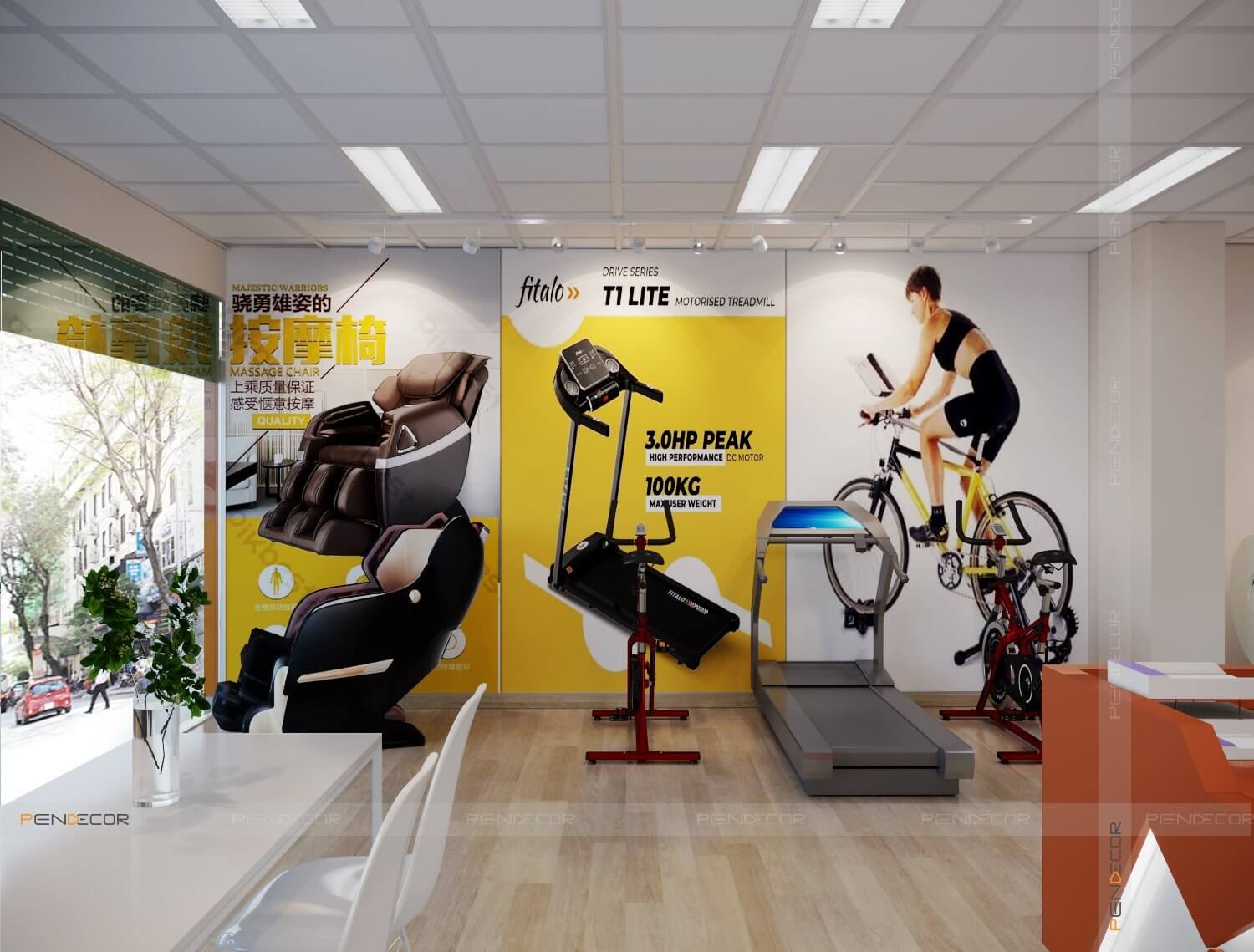 Thiết Kế Showroom MaxxStore