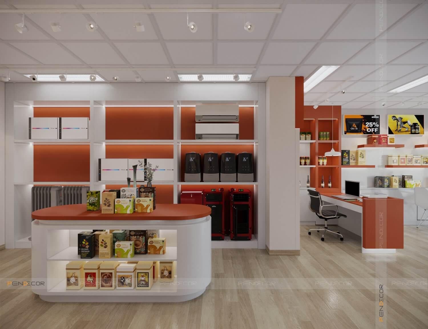 Thiết Kế Showroom MaxxStore