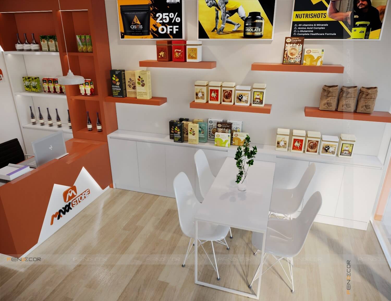 Thiết Kế Showroom MaxxStore