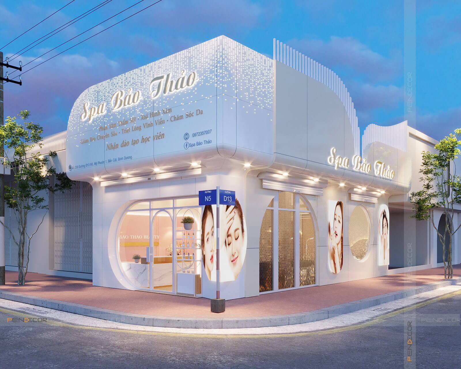 Thiết Kế Spa Bảo Thảo