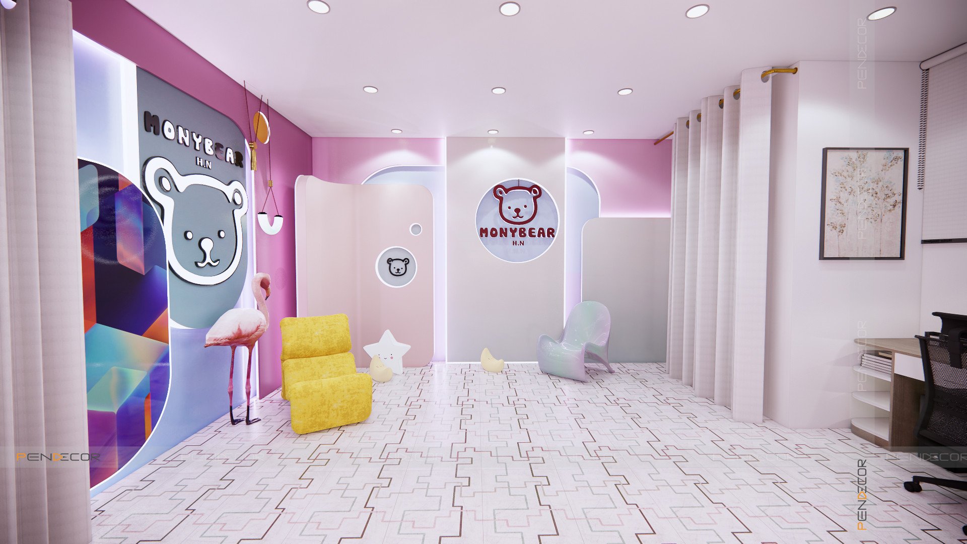 Thiết Kế Phòng Livestream MonyBear