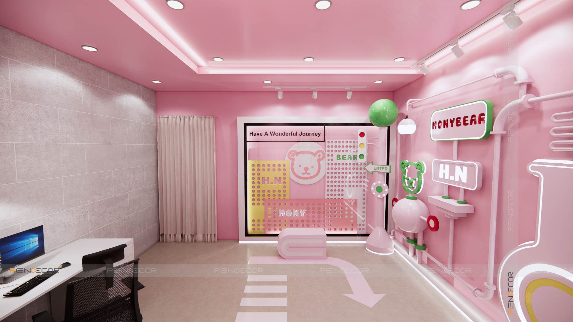 Thiết Kế Phòng Livestream MonyBear