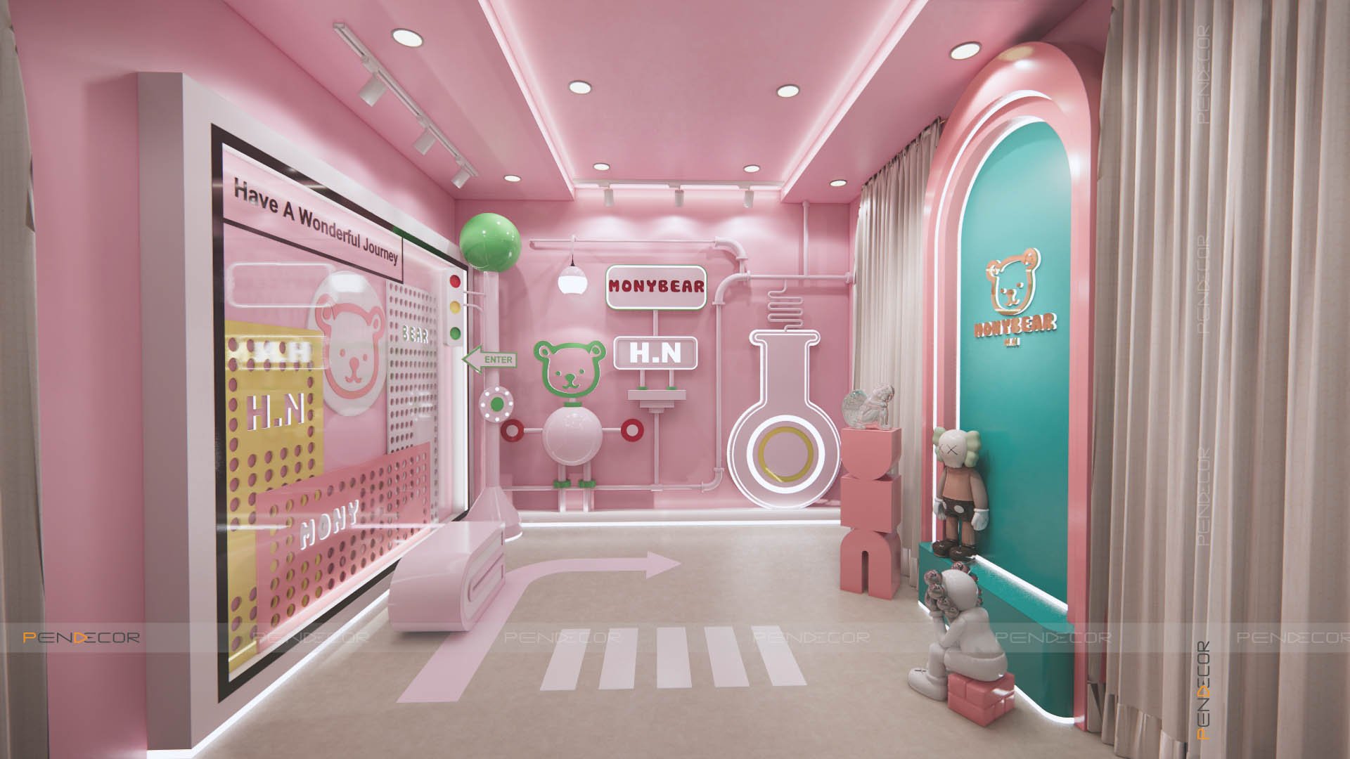 Thiết Kế Phòng Livestream MonyBear