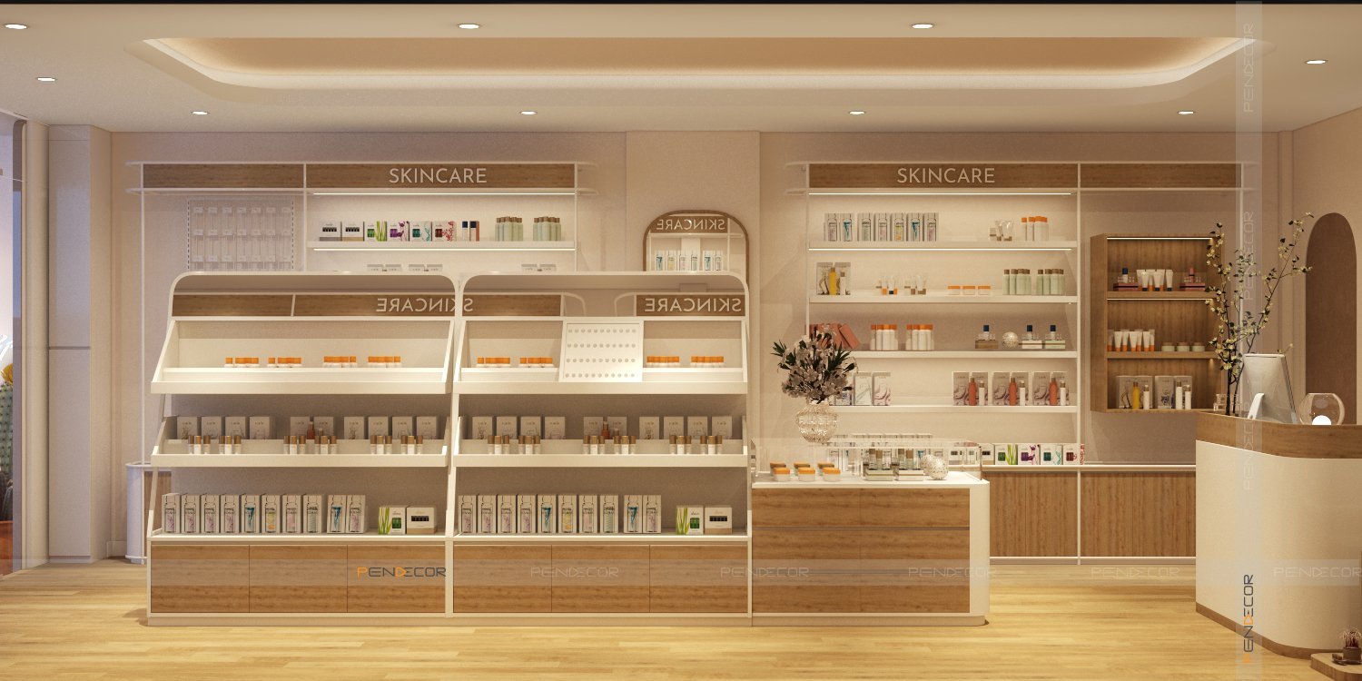 Thiết Kế Shop Mỹ Phẩm Ronny