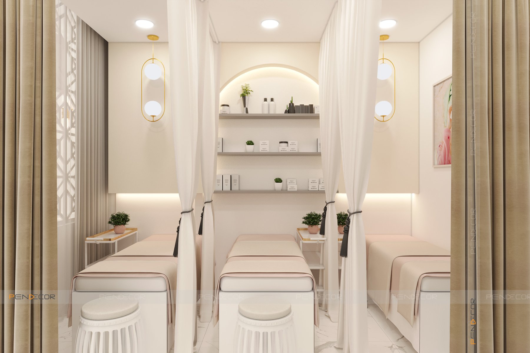 Thiết Kế Spa Hoàng Kim Nguyên