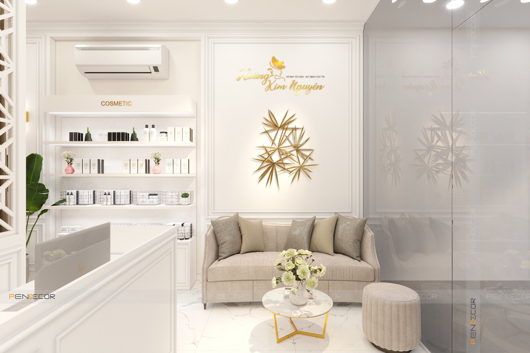 Thiết Kế Spa Hoàng Kim Nguyên