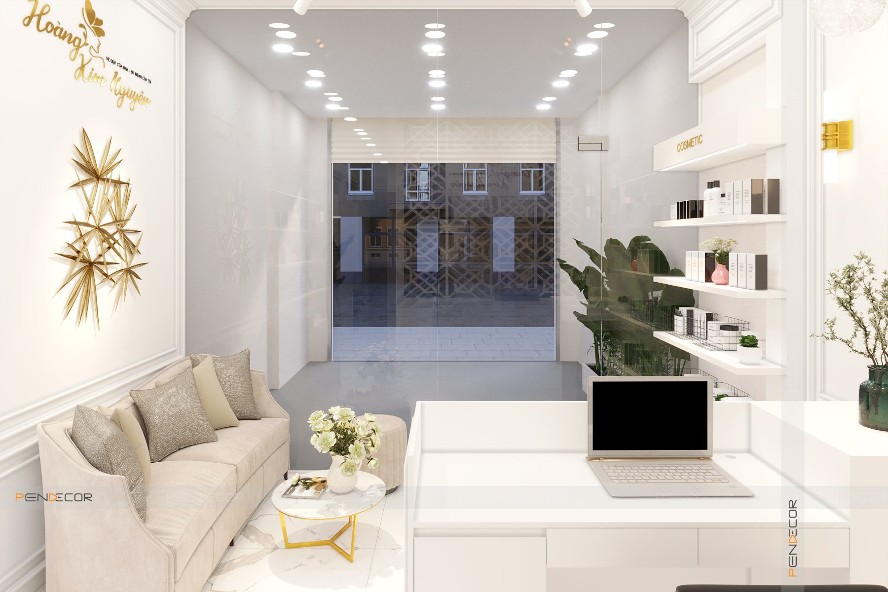 Thiết Kế Spa Hoàng Kim Nguyên