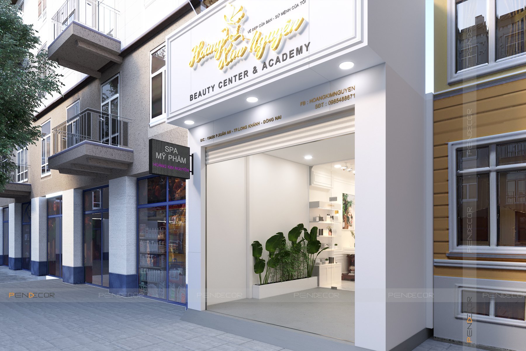 Thiết Kế Spa Hoàng Kim Nguyên