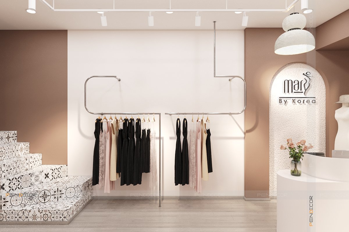 Thiết Kế Shop Thời Trang Nữ Mary Korea