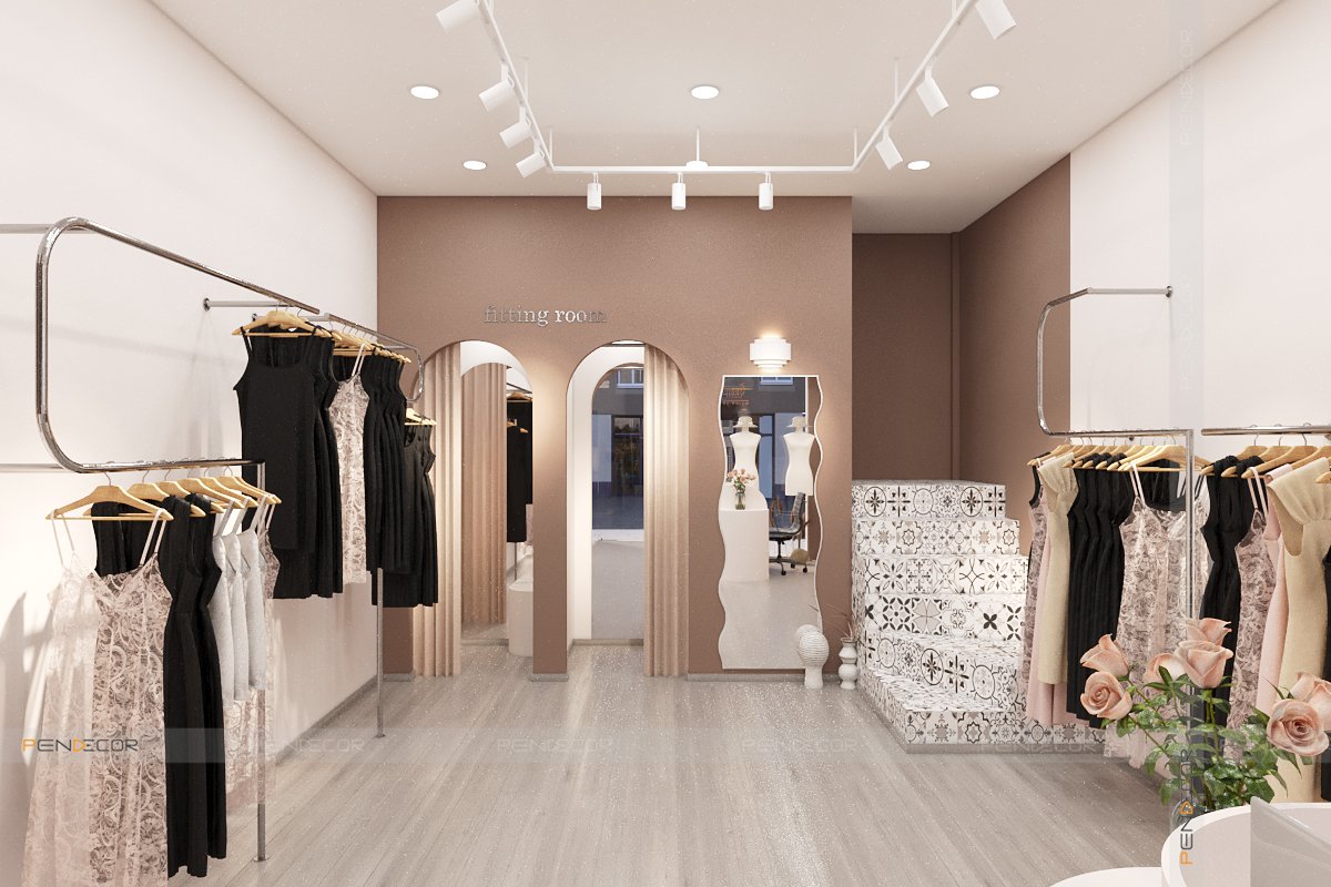 Thiết Kế Shop Thời Trang Nữ Mary Korea