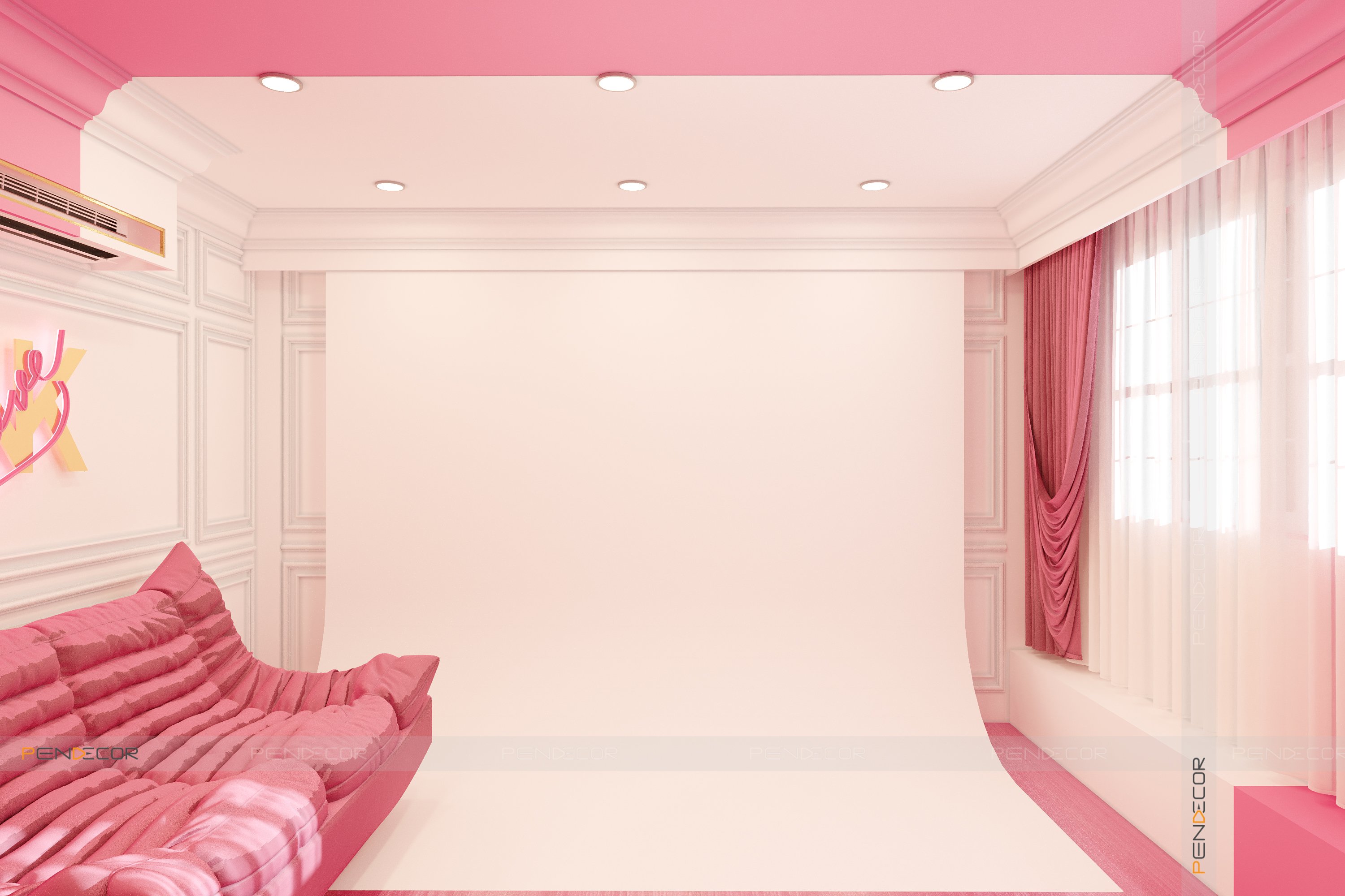 Thiết Kế Shop Thời Trang Nữ PINK