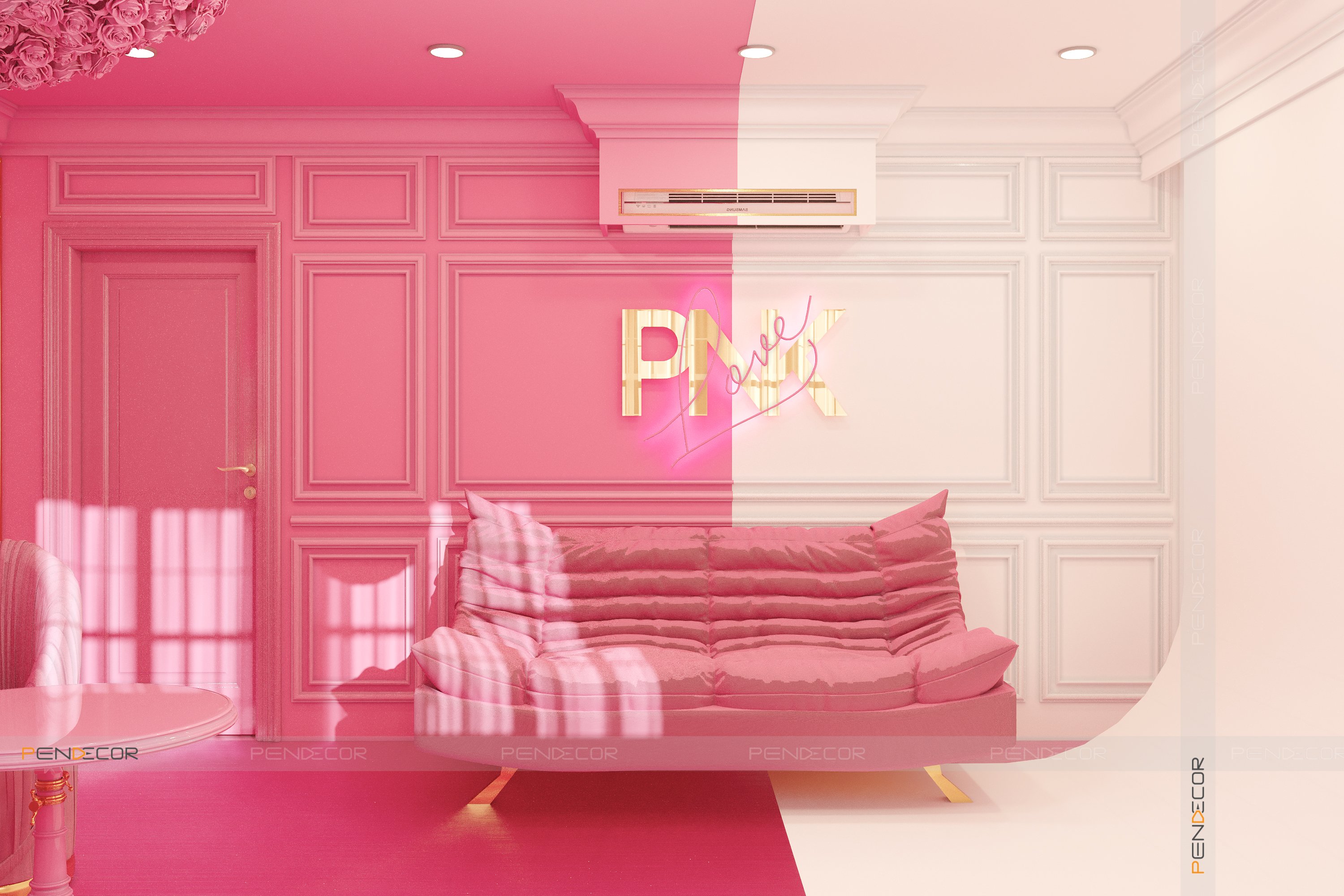 Thiết Kế Shop Thời Trang Nữ PINK