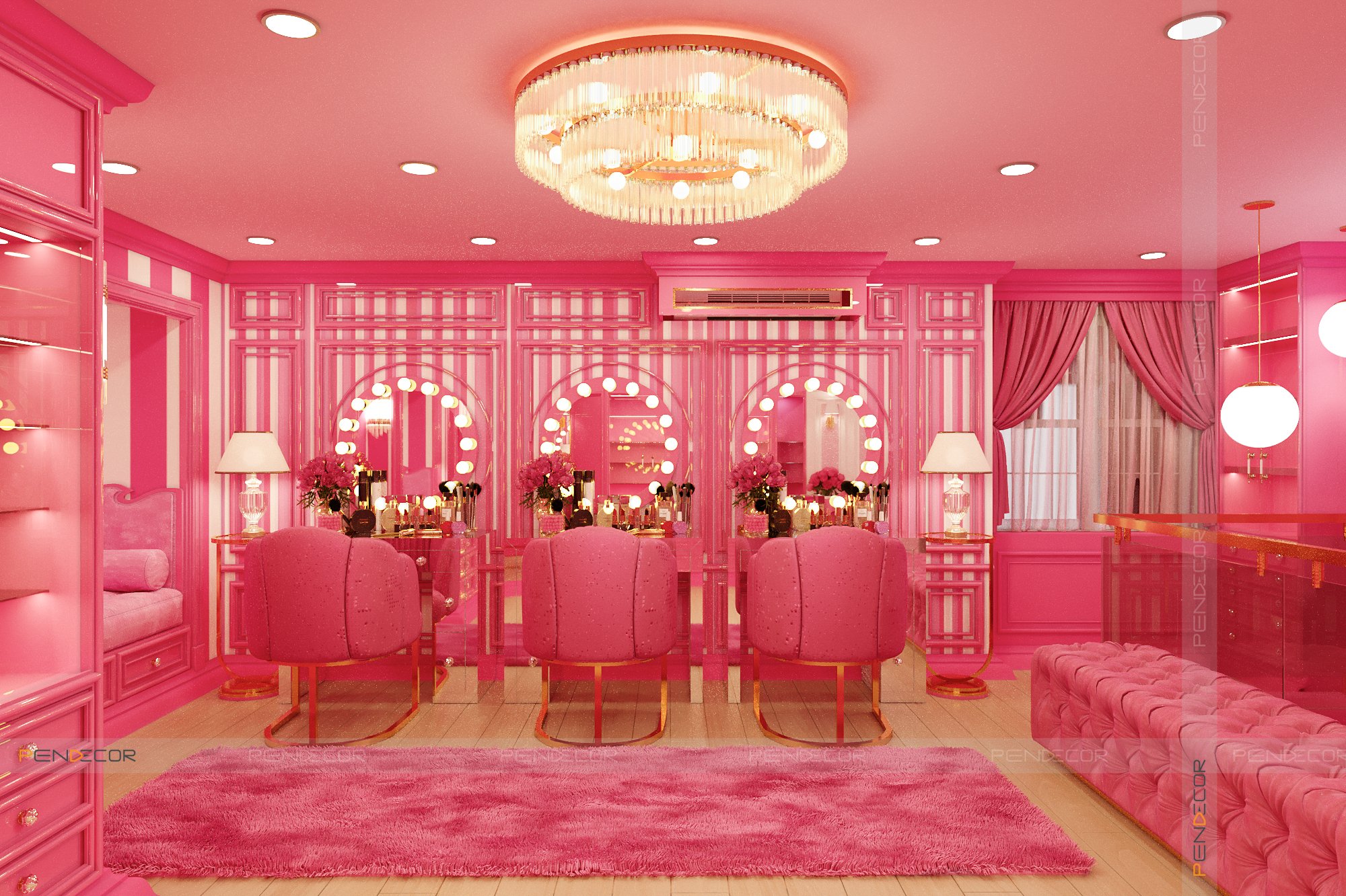 Thiết Kế Shop Thời Trang Nữ PINK