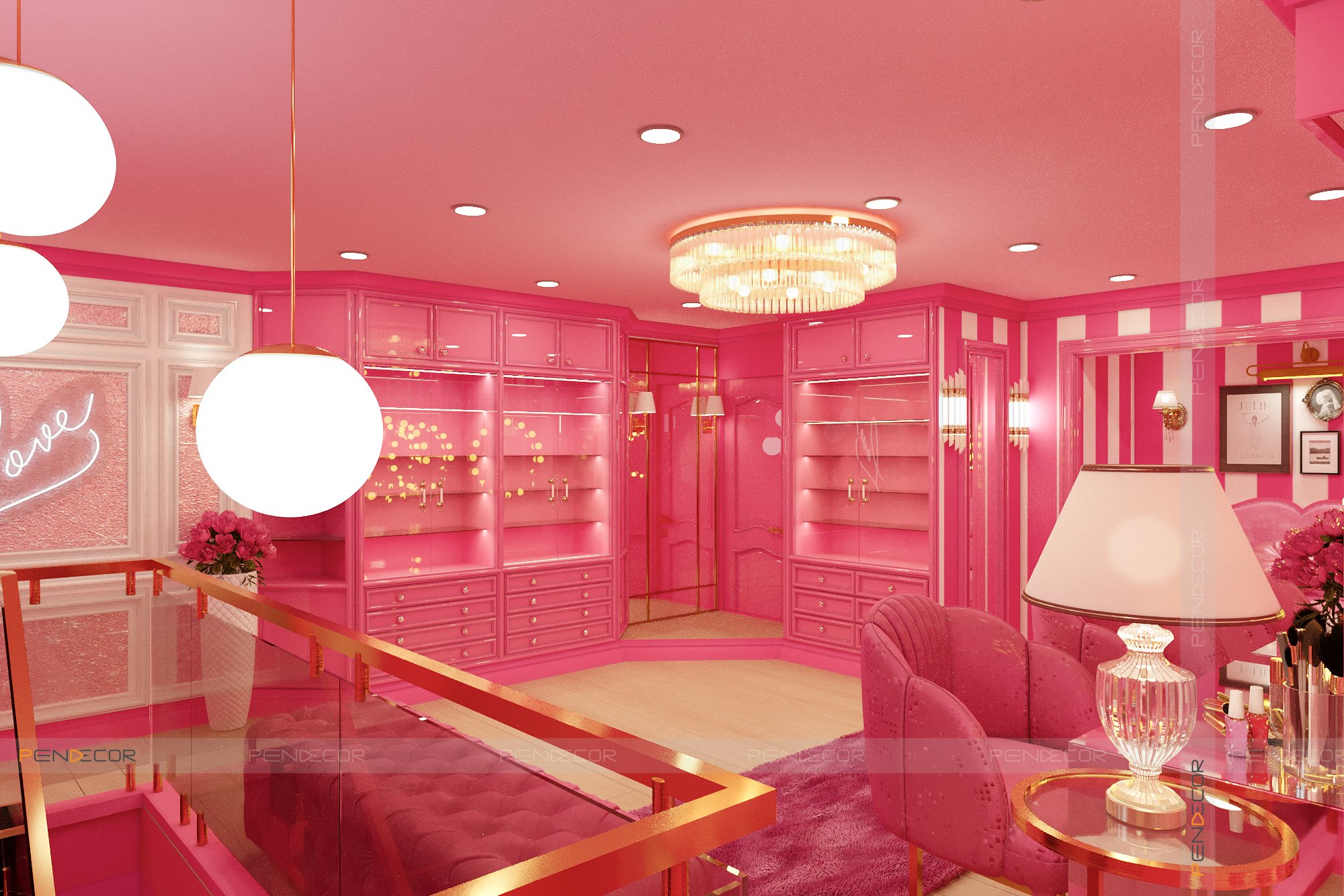 Thiết Kế Shop Thời Trang Nữ PINK