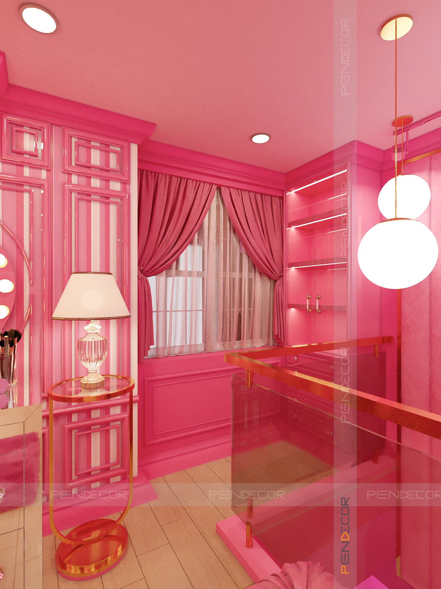 Thiết Kế Shop Thời Trang Nữ PINK
