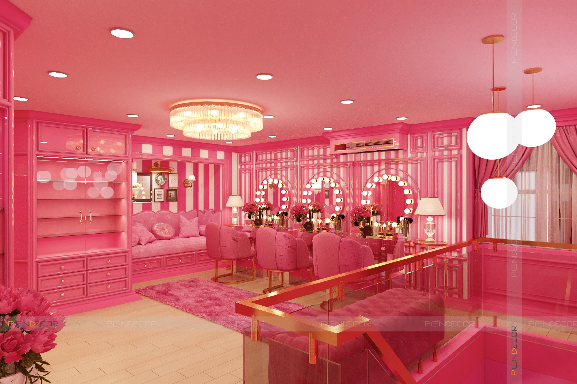 Thiết Kế Shop Thời Trang Nữ PINK