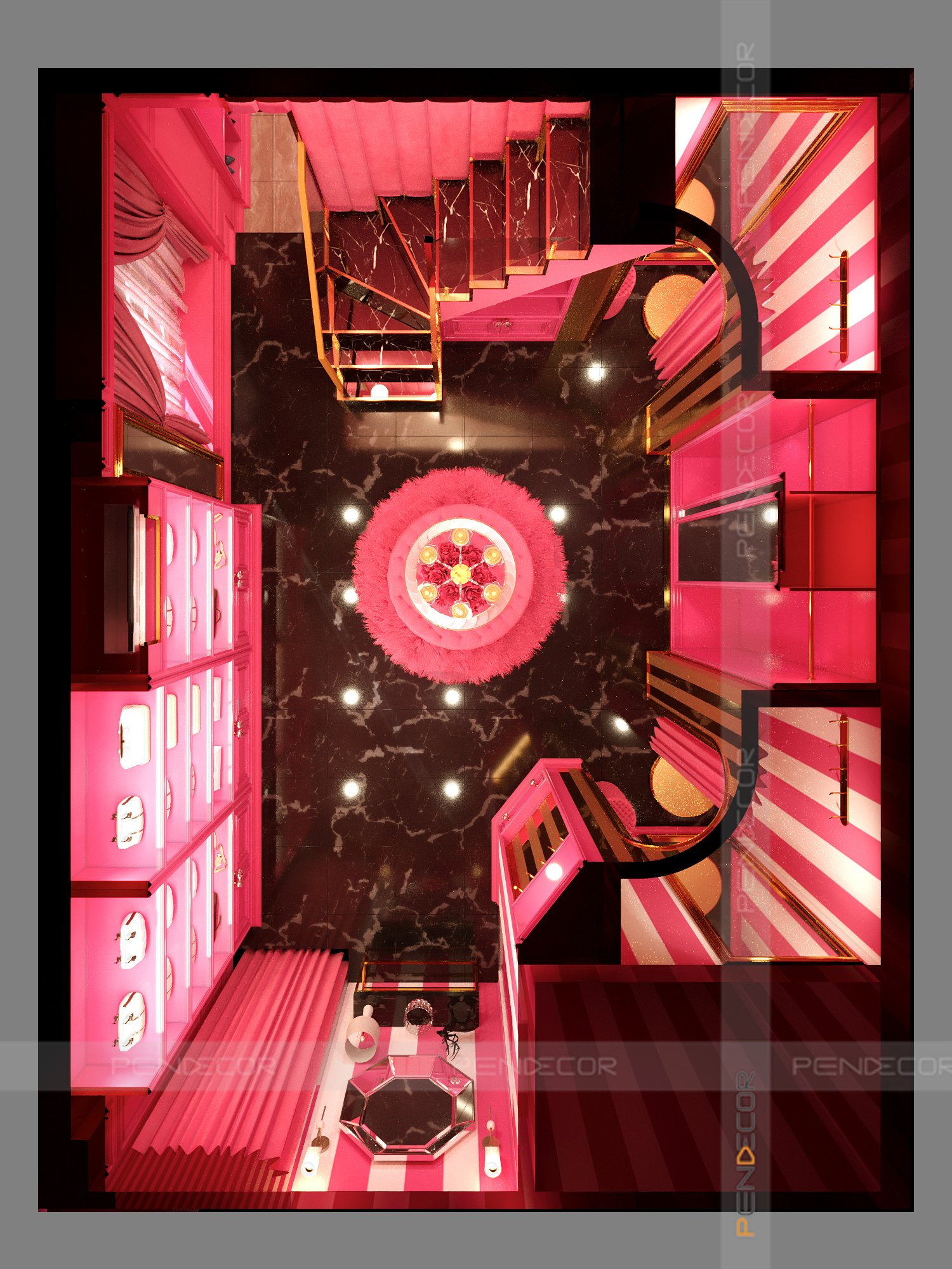 Thiết Kế Shop Thời Trang Nữ PINK