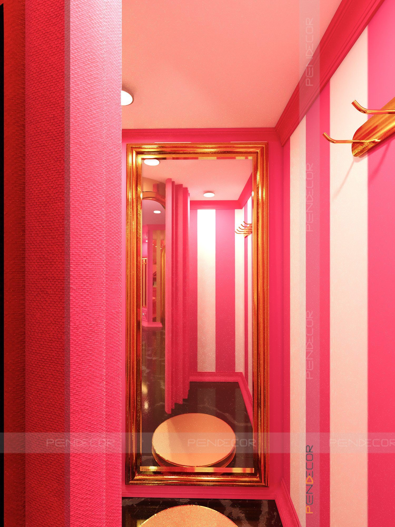 Thiết Kế Shop Thời Trang Nữ PINK